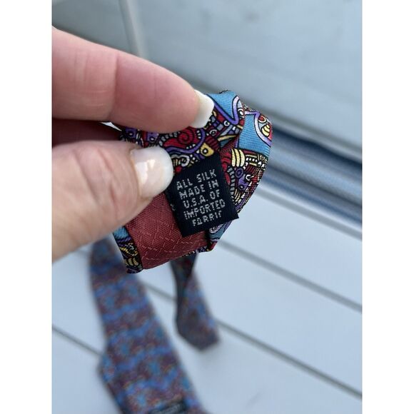 Christian Dior Men’s Silk Tie - One Size - Multicolored - Picture 4 of 5